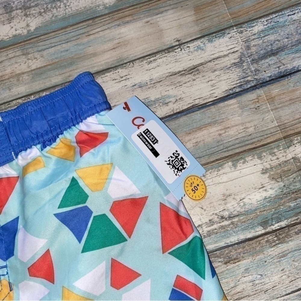 NWT Cat & Jack Geometric Pattern Shorts Boys Small - Picture 3 of 4